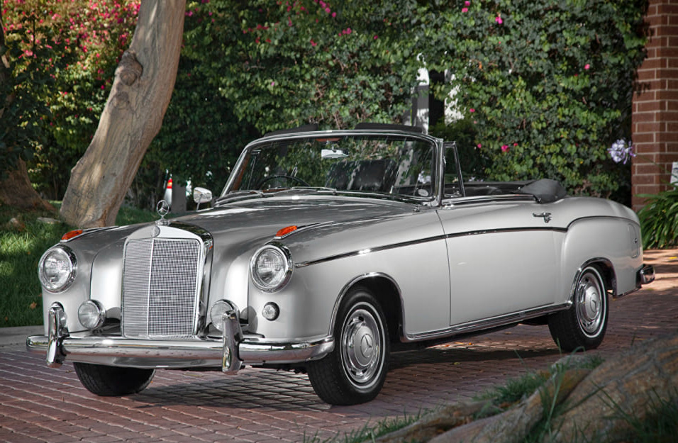 Замена аккумулятора Mercedes W128